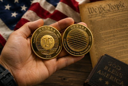 Nesara Gesara Premium Edition Gold Coin