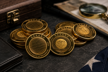 Nesara Gesara Premium Edition Gold Coin