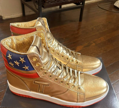 Donald J. Trump Sneakers Never Surrender